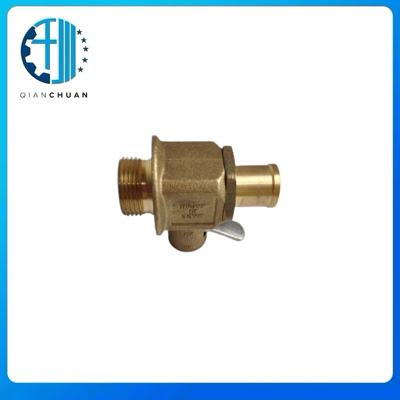 6738-21-5610 Oil  Drain Valve  for PC200-7 Engine Excavator  Spare Parts